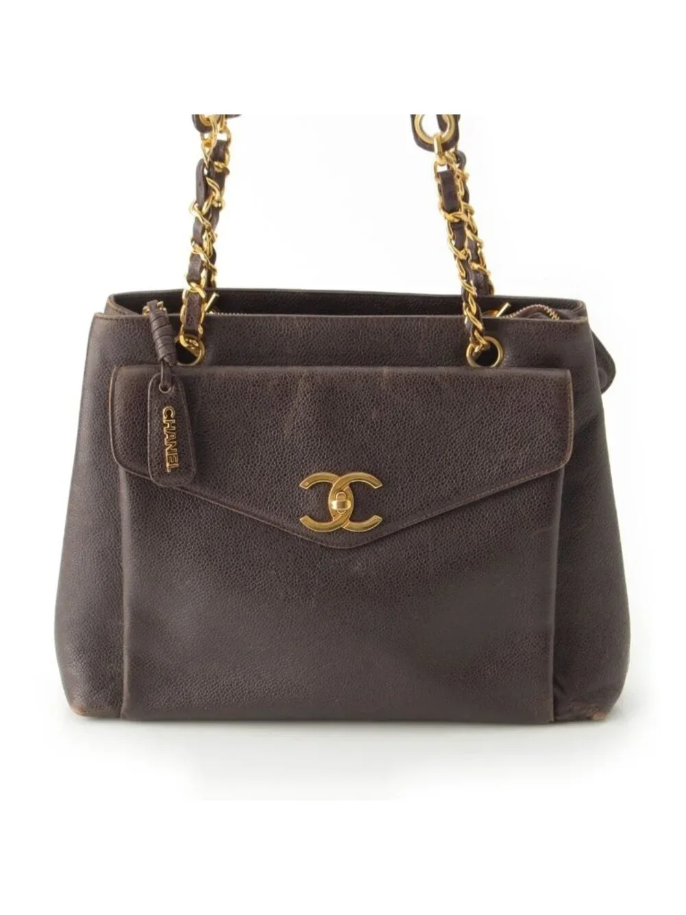 Chanel Caviar Leather Shoulder